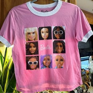 🧿SOLD🧿Barbie Ringer Tee